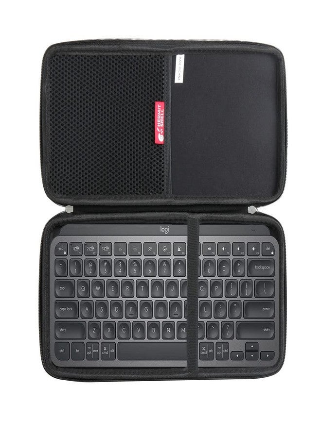 Hermitshell Hard Travel Case for Logitech MX Keys Mini Minimalist Wireless Illuminated Keyboard (Black) - Image 1